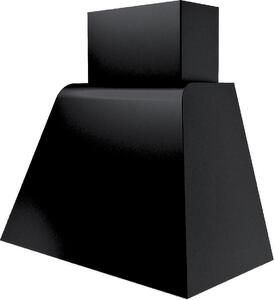 ELLECI Cappa Cucina Aspirante a Parete Larghezza 80 cm Profondit 50 cm colore Nero - KGPB8040M Brio