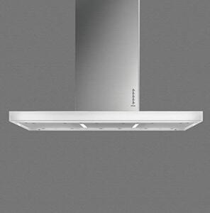 FALMEC Cappa Cucina Aspirante a Parete Larghezza 90 cm Profondit 50 cm in Vetro Temperato colore Inox - CLXN90.010P2 - Lux