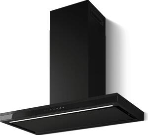 Elica Cappa Cucina Aspirante a Parete Larghezza 90 cm Profondit 49 cm Classe A+ colore Nero - PRF0194415 Element @ BLMAT/A/90