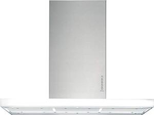FALMEC Cappa Cucina Aspirante a Parete Larghezza 90 cm Profondit 50 cm in Vetro Temperato colore Inox - CLXN90.010P2 - Lux