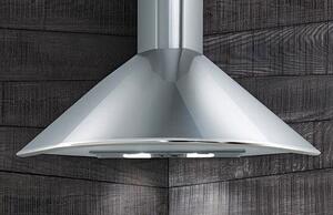 Elica Cappa Cucina Aspirante ad Angolo Larghezza 100 cm Profondit 100 cm colore Acciaio - 56811101A RUBINO ANG IX A/100 IX