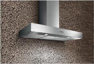 TURBOAIR Cappa Cucina Aspirante da Parete Larghezza 60 cm colore Inox SOFIA - 55915416