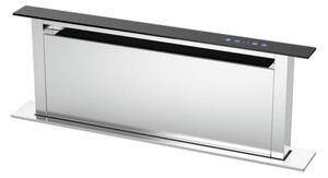 Bertazzoni Cappa Cucina Aspirante Down Draft Larghezza 90 cm Classe A colore Vetro Nero/Acciaio Inox - KDD90XA