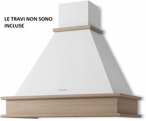 Faber Cappa Cucina Aspirante da Parete Larghezza 90 cm colore Bianco - 321.0693.747 Ranch