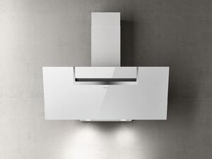 Elica Cappa Cucina Aspirante da Parete Larghezza 90 cm colore Bianco - PRF0166931 SHEEN S WH/A/90