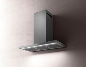Elica Cappa Cucina Aspirante da Parete Larghezza 90 cm colore Inox - PRF0144969 THIN IX/A/90 Thin