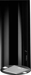 Elica Cappa Cucina Aspirante Isola Diametro 43 cm colore Nero - PRF0090717B TUBE PRO ISLAND BL/A/43