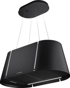 Faber Cappa Cucina Aspirante Isola Larghezza 80 cm Classe A colore Nero - 345.0698.955 BEAT XL BK MATT F80