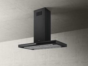 Elica Cappa Cucina Aspirante Isola Larghezza 90 cm Classe A colore Nero - PRF0167316 Adele Island