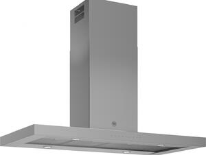 Bertazzoni Cappa Cucina Aspirante Isola Larghezza 120 cm Profondit 60 cm Classe A colore Acciaio Inox - KTI120PRO1XA