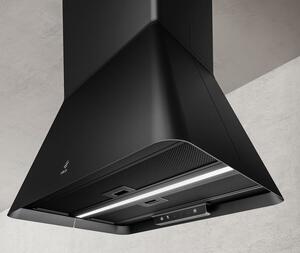 Elica Cappa Cucina Aspirante Isola Larghezza 60 cm colore Nero - PRF0164784