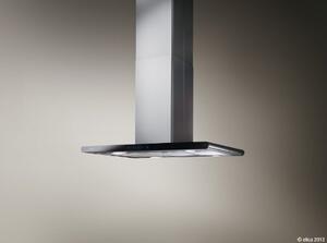 Elica Cappa Cucina Aspirante Isola Larghezza 90 cm Profondit 45 cm colore Nero / Acciaio - PRF0017852 GALAXY ISLAND BLIX/A/90x45