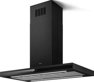 Elica Cappa Cucina Aspirante Isola Larghezza 90 cm Profondit 60 cm Classe A colore Nero - PRF0199702 ADLE IS @ BLMAT/A/90x60