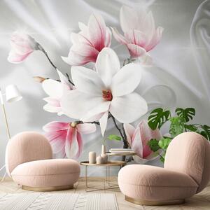 Carta da parati – Magnolia Bianca
