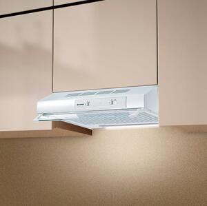 Faber Cappa Cucina Aspirante Sottopensile Incasso Larghezza 60 cm colore Bianco - 300.0557.487 - TCH04 WH16A 741