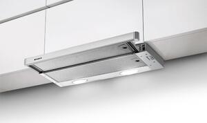 Faber Cappa Cucina Aspirante Sottopensile Incasso Larghezza 60 cm Frontalino Estraibile colore Alluminio / Acciaio - 315.0635.133 | FLEXA NG HIP AM