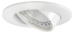 Set di 6 faretti da incasso moderni bianchi orientabili GU10 50mm - Edu