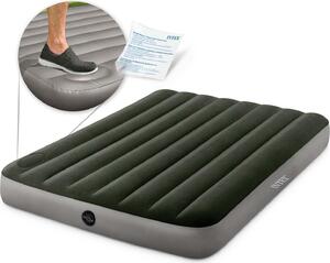 Materasso gonfiabile 191x137x25 cm con pompa a pedale incorporata INTEX 64762