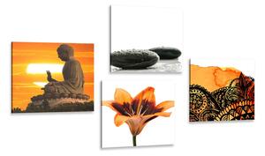 Set di quadri – Feng Shui in stile unico