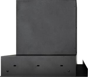 Samet Cappa Cucina Aspirante Sottopensile Incasso Larghezza 90 cm Classe D colore Nero - Kripto90NE