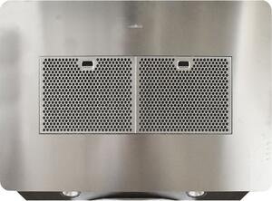 Elica Cappa Cucina Aspirante/Filtrante a Parete Larghezza 80 cm colore Inox - SKYIXF80