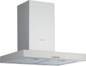 Silverline Cappa Cucina Aspirante/Filtrante a Parete Larghezza 60 cm Profondit 50 cm colore Inox - 3170 EC.6