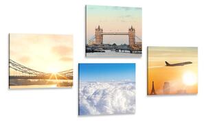 Set di quadri – Viaggio a Londra