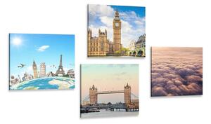Set di quadri – Londra incantevole