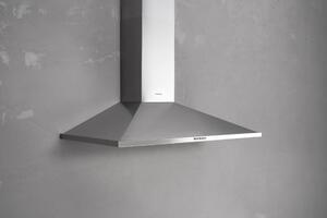 Silverline Cappa Cucina Filtrante a Parete Larghezza 60 cm Classe D colore Inox - 2240.6.733.04