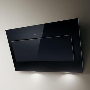 Elica Cappa Cucina Filtrante a Parete Larghezza 120 cm Profondit 33 cm colore Nero - PRF0079555 VERTIGO BL/F/120