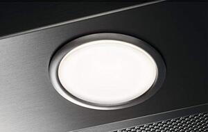 Electrolux Cappa Cucina Filtrante Sottopensile da Incasso Larghezza 60 cm con Frontalino in Vetro modello Estraibile colore Inox - LFP326X Serie 600