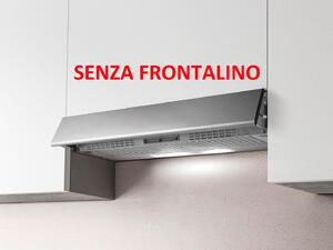 Elica Cappa Cucina Filtrante Sottopensile da Incasso Larghezza 60 cm SENZA FRONTALINO CON COMANDI A DESTRA colore Silver - PRF0154623 ESTRAIBILE GR