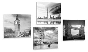Set di quadri – Oscurità sulla città
