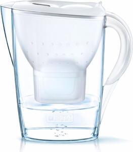 Brita Caraffa Filtrante capacit 2,4 Litri colore Bianco + 1 Filtro MAXTRA+ - Marella White