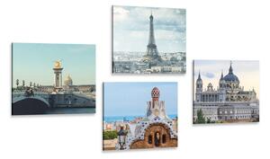 Set di quadri – Sogno del viaggiatore