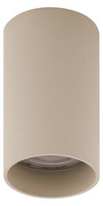 Set di 4 faretti moderni beige da superficie GU10 50mm rotondi - Tuba