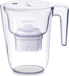 Philips Caraffa Filtrante Capacit 2,6 Litri Tecnologia Micro X-Clean con 3 filtri colore Bianco - AWP2933WHT3/24