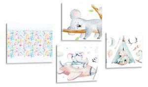 Set di quadri – Per bambini in colori splendidi