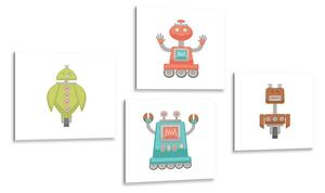 Set di quadri – Gruppo di robot