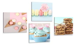 Set di quadri – Dolce tentazione