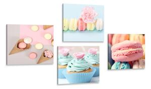 Set di quadri – Dolce piacere