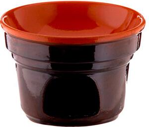 Coli Casseruola Fornellino Bagna Cauda in Terracotta cm 14 - Bruna