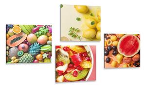Set di quadri – Frutta succosa