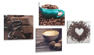 Set di quadri – Profumo di buon caffè