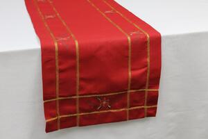 Blanco Raya Centrotavola Natalizio Tovaglia Natalizia per Tavolo 90x90 cm colore Rosso - 3432