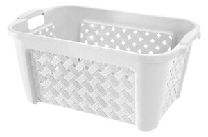 Tontarelli Cesta Portabiancheria Arianna 35 Litri Bianco - 8065405112