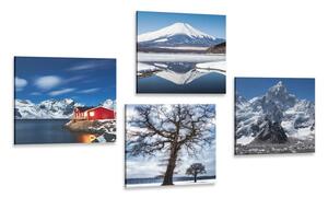 Set di quadri – Incanto della natura