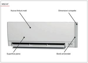 MITSUBISHI Climatizzatore Trial Split Inverter 9000 + 9000 + 9000 Btu Condizionatore con Pompa di Calore Classe A++/A Gas R32 Wifi (Unit Interna +