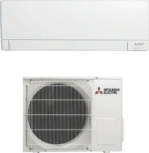 MITSUBISHI Climatizzatore 12000 Btu Inverter Monosplit Condizionatore con Pompa di Calore Classe A++/A+ (Unit Interna + Unit Esterna) - MSZ-AY35V