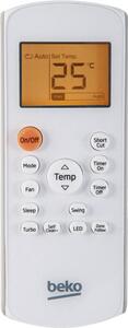 Beko Climatizzatore 12000 Btu Inverter Monosplit Condizionatore con Pompa di Calore Classe A++/A+ Gas R32 (Unit Interna + Unit Esterna) - 8511833